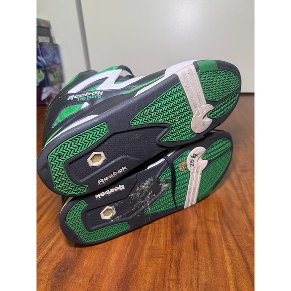 Reebok Pump Omni Zone II Green Black Celtics Men's SZ 11 GX3779 Shoes - Picture 8 of 8